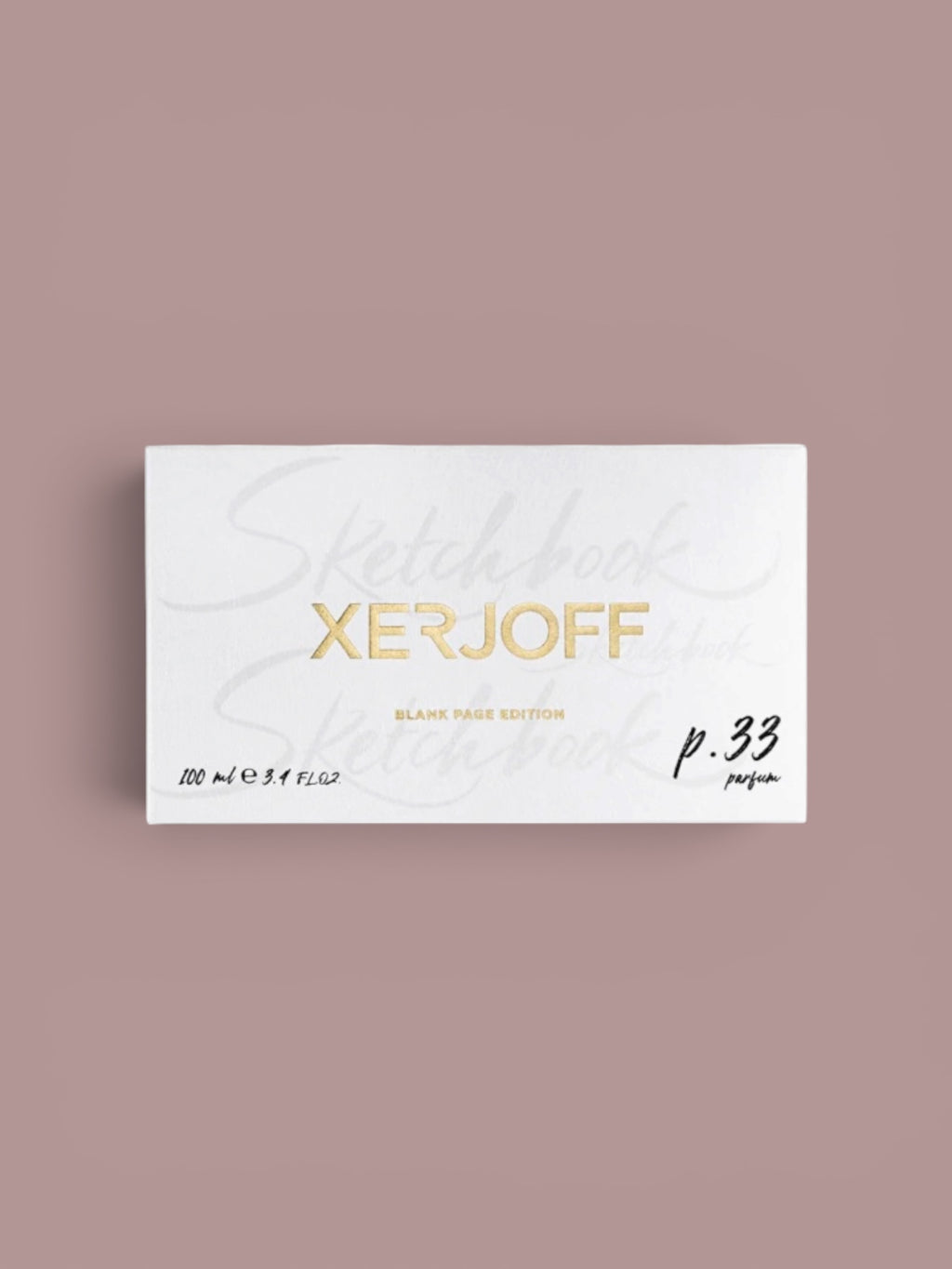 Xerjoff - P.33 Blank Page Edition