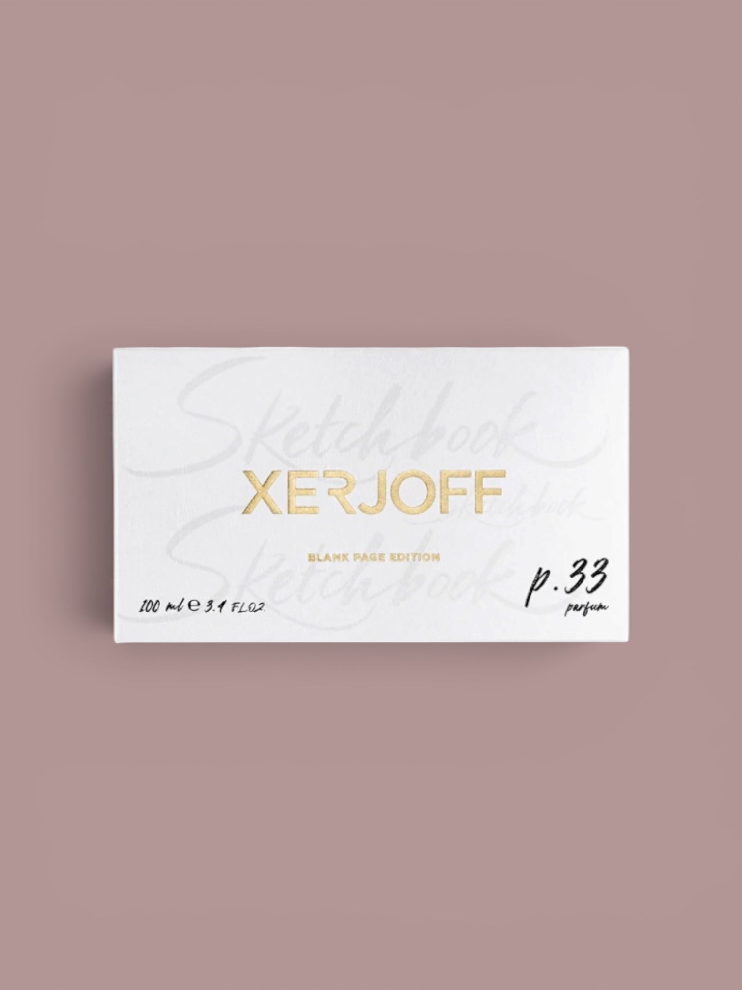 Xerjoff - P.33 Blank Page Edition